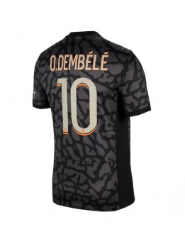 Moški Nogometna dresi replika Paris Saint-Germain Ousmane Dembele #10 Tretji 2023-24 Kratek rokav
